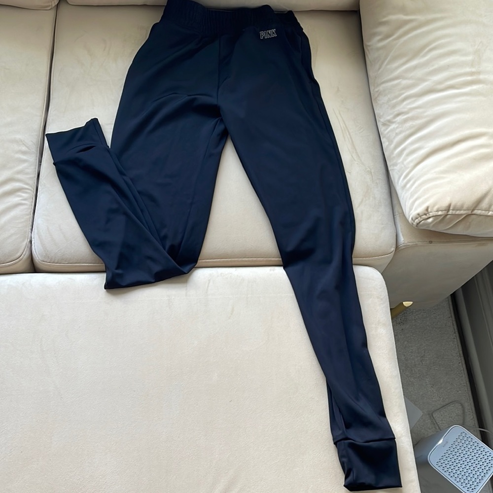 PINK black jogger pants